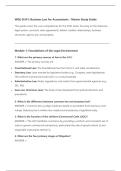 WGU D341&colon; Business Law for Accountants - Master Study Guide This guide covers the core competencies for the D341 exam&comma; focusing on the American