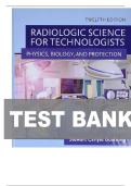 TEST BANK FOR Radiologic Science for Technologists&colon; Physics&comma; Biology&comma; and Protection 12th Edition by Stewart C&period; Bushong ISBN&colon;978-0323661348 COMPLETE GUIDE ALL CHAPTERS COVERED 100&percnt; VERIFIED A&plus; GRADE ASSURED&excl;&excl;&excl;&excl;&excl;NEW LATEST UPDATE&excl;&excl;&excl;&excl;