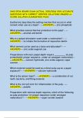 OHIO EFDA BOARD EXAM &lpar;ACTUAL 2025&sol;2026&rpar; 100&percnt; ACCURATE  QUESTIONS WITH CORRECT VERIFIED SOLUTIONS GRADED A&plus; SCORE SOLUTION GUARANTEED PASS