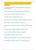 NSG 232 EXAM 2 QUESTIONS AND ANSWERS 2025&sol;2026 UPDATED A COMPLETE SOLUTION ALL ANSWERS CORRECT DETAILED RATED A&plus; FOR SUCCESS