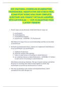 NCE &lpar;National Counselor Examination&rpar;  Professional Orientation and Ethics FINAL  EXAM STUDY GUIDE 2025&sol;2026 COMPLETE  QUESTIONS AND CORRECT DETAILED ANSWERS  WITH RATIONALES &vert;&vert; 100&percnt; GUARANTEED PASS  <LATEST VERSION> 
