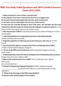 MRO Test Study Guide 2025&sol;2026 &ndash; Questions with 100&percnt; Verified Answers &lpar;Latest Update&rpar;