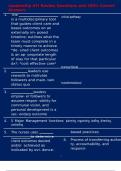Leadership ATI Review Questions and 100&percnt; Correct Answers