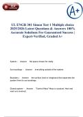 UL ENGR 301 Simon Test 1 Multiple choice 2025&sol;2026 Latest Questions & Answers 100&percnt; Accurate Solutions For Guaranteed Success &vert; Expert-Verified&comma; Graded A&plus;