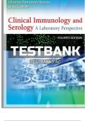 structured test bank for Clinical Immunology and Serology&colon; A Laboratory Perspective&comma; 4th Edition by Christine Dorresteyn Stevens&period; 