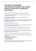 Food Safety Manager Certification Exam Study Guide ANSI&sol;CFP