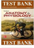 Seeley's Anatomy & Physiology 13th Edition by Cinnamon VanPutte Test Bank &vert;ISBN&colon; 9781265129583&vert; Chapter 1-29 &comma; Guide A&plus;