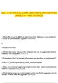 WGU D192 OFFICIAL EXAM QUESTIONS AND ANSWERS GRADED A&plus; 100&percnt; VERIFIED&period;