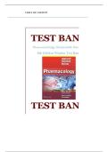 Lippincott Illustrated Reviews: Pharmacology 8th Edition by Karen Whalen||ISBN NO:10,1975170555-Test Bank