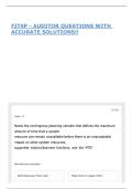 FITSP - AUDITOR QUESTIONS WITH ACCURATE SOLUTIONS&excl;&excl;