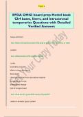 EFDA OHIO board prep Hottel book  Ch4 bases&comma; liners&comma; and intracoronal  temporaries Questions with Detailed  Verified Answers 