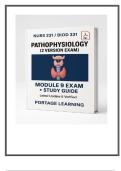 BIOD 331 &sol; NURS 231 Pathophysiology &ndash; Module 9 Exam & Study Guide &lpar;Portage Learning&comma; 2025&rpar;