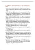 NU 570 Exam 4 &vert; Questions and Answers &vert; 2025 Update &vert; 100&percnt; Correct&period;
