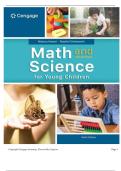 TEST BANK FOR Math and Science for Young Children 9th Edition by Rebecca Howard&comma; Rosalind Charlesworth ISBN&colon;978-0357636565 COMPLETE GUIDE ALL CHAPTERS COVERED 100&percnt; VERIFIED A&plus; GRADE ASSURED&excl;&excl;&excl;&excl;&excl;NEW LATEST UPDATE&excl;&excl;&excl;&excl;&excl;&excl;