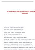 3CX Academy&comma; Basic Certification Exam With Correct Answers