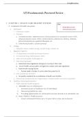 ATI Fundamentals Proctored Exam Package with Solution Updated 2025&sol;2026 Comprehensive Nursing Study Resource