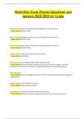 Midwifery Exam Practice Questions and Answers &ndash; 100&percnt; Accurate &lpar;Graded A&rpar; 2024&sol;2025
