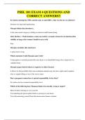 PHIL 101 EXAM 4 QUESTIONS AND CORRECT ANSWERS&period;