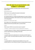NSG 505 2025 EXAM QUESTIONS AND CORRECT ANSWERS