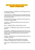 WGU D253 EXAM QUESTIONS AND FULLY CORRECT ANSWERS &lpar;NEW&rpar;