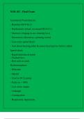 NUR185&sol; NUR 185 &lpar;NUR185&rpar; Hondros College School Of Nursing -NUR 185 - Final Exam