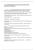 CH&period; 29 PREVENTING AND SOLVING ANESTHESIA MACHINE PROBLEMS