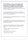 EPS C20 midterm 1 &lpar;lectures and readings&rpar; 2025 Actual exam &lpar;Testing Real Exam Questions&rpar;and verified Answers &lpar; 100&percnt; accurate&rpar; GET IT RIGHT&excl;&excl;