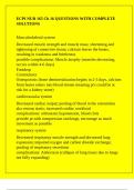 ECPI NUR 165 Ch 16 QUESTIONS WITH COMPLETE SOLUTIONS