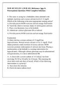 NUR 165 NCLEX 1 &lpar;NUR 165&period; Reference&colon; Iggy & Powerpoints&rpar; Questions With Complete Solutions