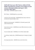 NUTR 280 Final exam JMU Theimer &lpar;2025&rpar; ACTUAL EXAM comprehensive questions and verified accurate solution &lpar;Detailed & Elaborated&rpar; &vert;get it 100&percnt; accurate&excl;&excl; 2025 TEST&excl;&excl;