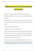 Esthetician Terms Exam 2026 Questions and Answers