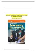 TEST BANK FOR NANCY CAROLINE&rsquo;S EMERGENCY CARE IN THE STREETS&comma; 9TH EDITION 
