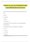 Esthetics State Bundled Tests 2026 Questions and Answers
