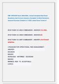 FMF OFFICER Exam 2025&sol;2026 &vert; Actual Complete Real Exam  Questions And Correct Answers &lpar;Complete Verified Solutions&rpar;  Assured Success &vert;Graded A&plus;&excl;&excl; 2025 Latest Exam Version&excl;&excl; 