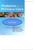 Test Bank for Pediatric Primary Care &lpar;6th Edition&comma; Burns&comma; Dunn & Brady&rpar; &ndash; Complete Exam Questions and Answers