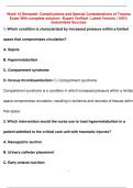 Week 15 Sherpath&colon; Complications and Special Considerations of Trauma  Exam With complete solution&ndash; Expert Verified &vert; Latest Version &vert; 100&percnt;  Guaranteed Success 