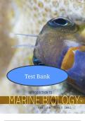 Test Bank for Introduction to Marine Biology &lpar;4th Edition&comma; George Karleskint&comma; Richard Turner & James Small&rpar; &ndash; Complete Exam Questions and Answers