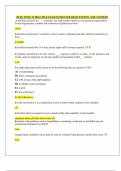 RCFE TITLE 22 PRACTICE EXAM WITH OVER 200 QUESTIONS AND ANSWERS