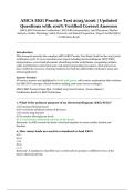 AMCA EKG Practice Test 2025&sol;2026 &ndash; Updated Questions with 100&percnt; Verified Correct Answers