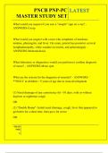 PNCB PNP-PC Master Study Set QUESTIONS AND ANSWERS 2025