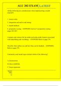 ALU 202 EXAM QUESTIONS AND ANSWERS 2025