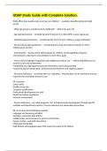 UDAP Study Guide with Complete Solution&period;