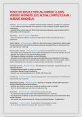 PSYCH NAT EXAM 2 WITH ALL CORRECT & 100&percnt; VERIFIED ANSWERS&vert;2025 ACTUAL COMPLETE EXAM&vert;ALREADY GRADED A&plus;