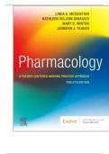 TEST BANK FOR Pharmacology&colon; A Patient-Centered Nursing Process Approach 12th Edition by Linda E&period; McCuistion&comma; Mary B&period; Winton ISBN&colon;978-0443115257 COMPLETE GUIDE WITH RATIONALES 100&percnt; VERIFIED A&plus; GRADE ASSURED&excl;&excl;&excl;&excl;&excl;NEW LATEST UPDATE&excl;&excl;&excl;&excl;&excl;