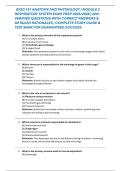   BIOD 151 ANATOMY AND PHYSIOLOGY I MODULE 2 RESPIRATORY SYSTEM EXAM PREP 2025&sol;2026 &vert; 250&plus; VERIFIED QUESTIONS WITH CORRECT ANSWERS & DETAILED RATIONALES &vert; COMPLETE STUDY GUIDE & TEST BANK FOR GUARANTEED SUCCESS