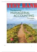 Test Bank For Fundamental Managerial Accounting Concepts&comma; 10th Edition By Thomas Edmonds&comma; Christopher Edmonds&comma; Mark Edmonds And Philip Olds