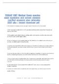 FISDAP EMT Medical Exam practice exam questions and correct answers &lpar;verified answers&rpar; plus rationales 2025 q&a &vert; instant download pdf