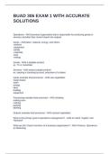 BUAD 306 EXAM 1 WITH ACCURATE SOLUTIONS