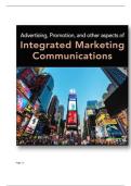TEST BANK FOR Advertising&comma; Promotion&comma; and other aspects of Integrated Marketing Communications 11th Edition by J&period; Craig Andrews&comma; Terence Shimp ISBN&colon;978-0357983973 COMPLETE GUIDE 100&percnt; VERIFIED A&plus; GRADE ASSURED&excl;&excl;&excl;&excl;&excl;NEW LATEST UPDATE&excl;&excl;&excl;&excl;&excl;