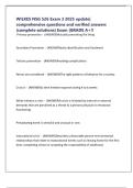 WILKES NSG 526 Exam 3 2025 update&vert; comprehensive questions and verified answers &lpar;complete solutions&rpar; Exam &vert;GRADE A&plus;&excl;&excl;
